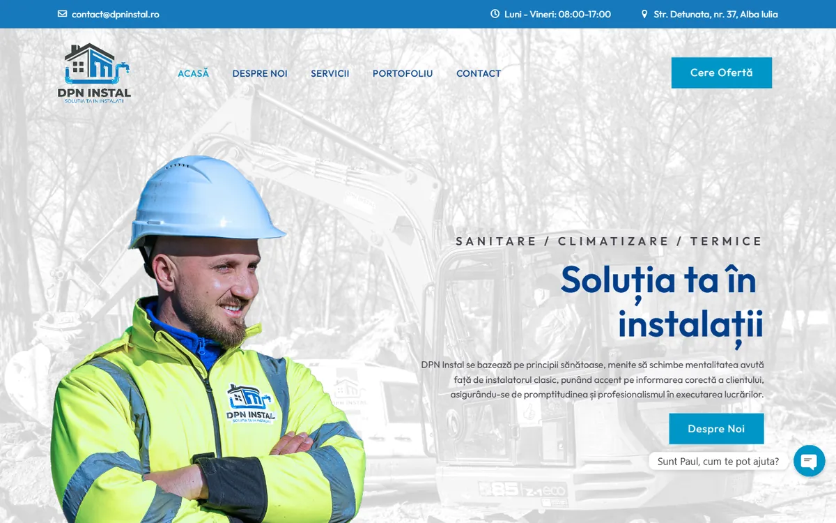 DPN Instal — captură a site-ului